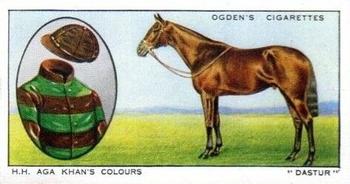 1934 Ogden's Prominent Racehorses of 1933 #9 Dastur Front